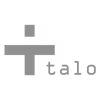 Logo de Talo gris